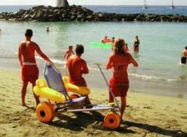 Spain - Accessible beach wheelchair